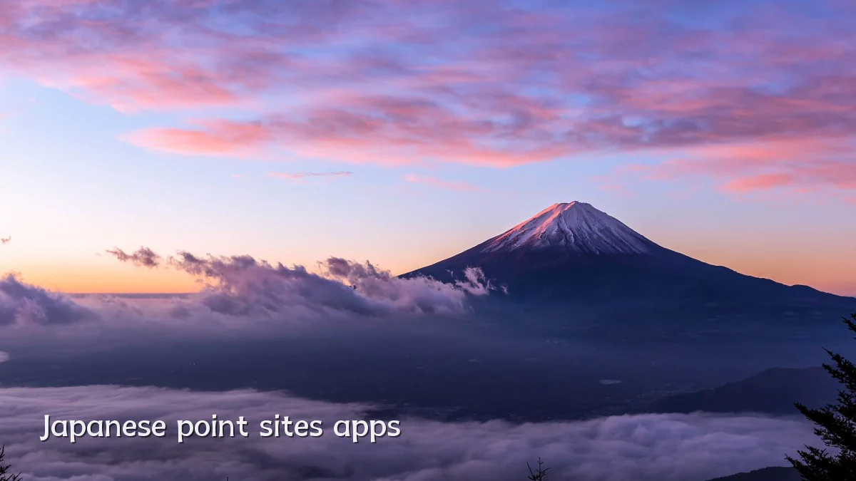 Japanese point sites apps