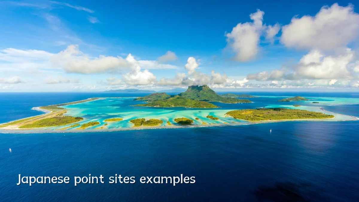 Japanese point sites examples