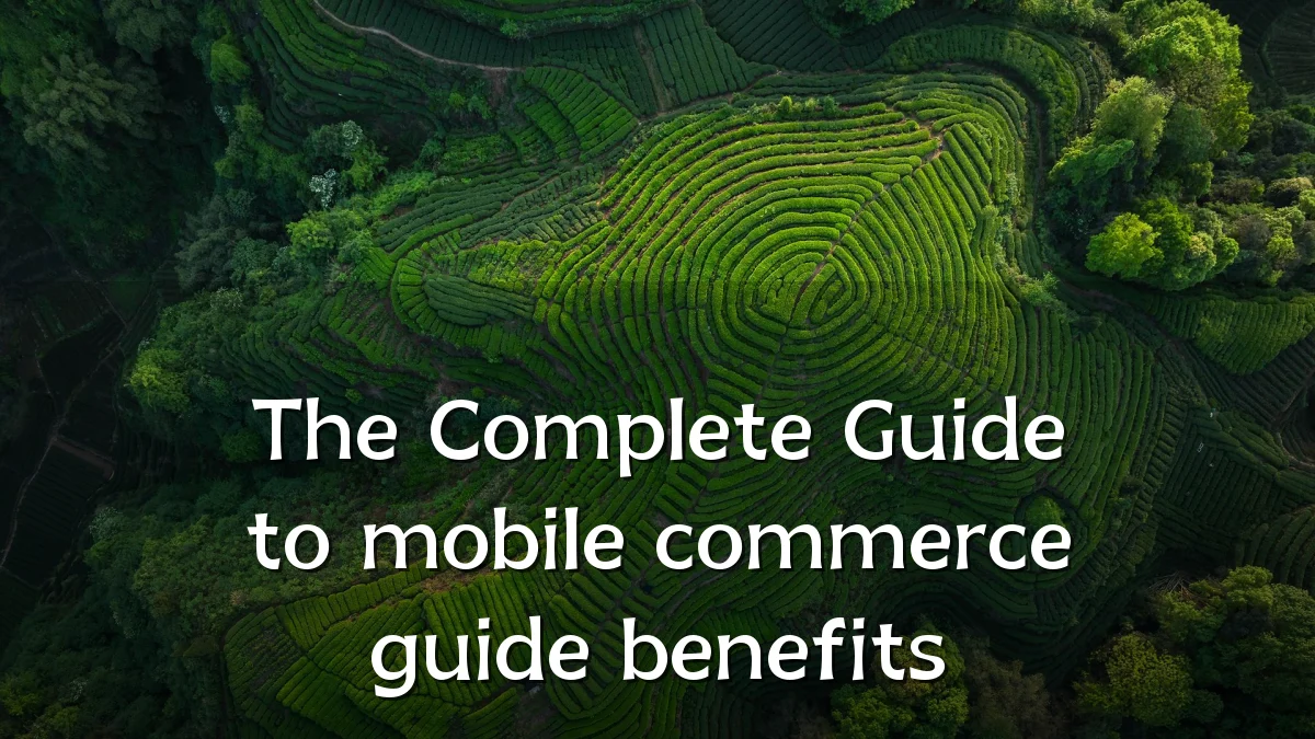 The Complete Guide to mobile commerce guide benefits