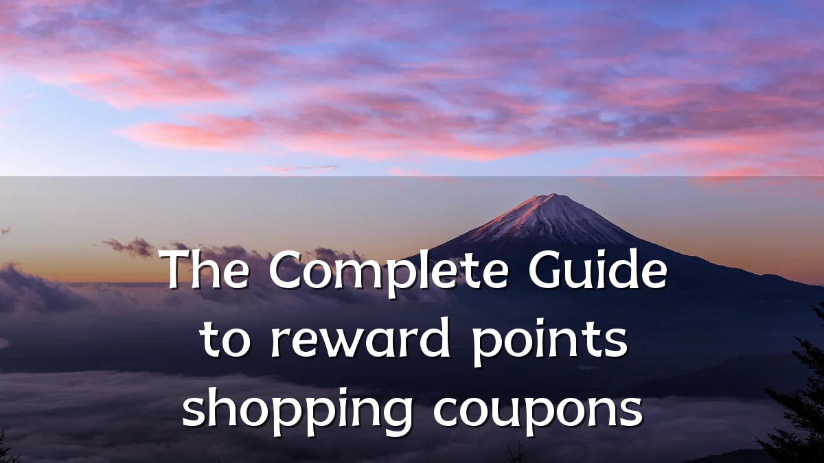 The Complete Guide to reward points shopping coupons